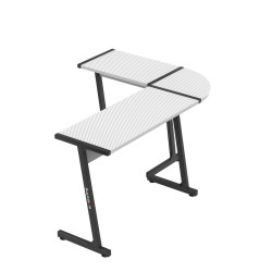 Biurko narożne gamingowe Huzaro Hero 6.0 White 147 cm