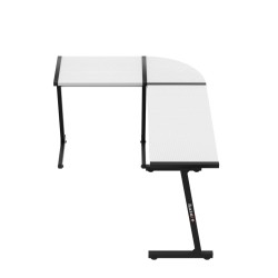 Biurko narożne gamingowe Huzaro Hero 6.0 White 147 cm