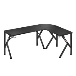 Biurko narożne gamingowe Huzaro Hero 6.3 Black 154 cm