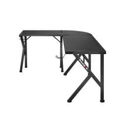 Biurko narożne gamingowe Huzaro Hero 6.3 Black 154 cm