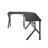 Biurko narożne gamingowe Huzaro Hero 6.3 Black 154 cm
