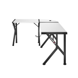 Biurko narożne gamingowe Huzaro Hero 6.3 White 154 cm