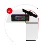 Biurko narożne gamingowe Huzaro Hero 6.3 White 154 cm