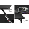 Biurko narożne gamingowe Huzaro Hero 7.0 Black 154 cm