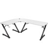 Biurko narożne gamingowe Huzaro Hero 7.0 White 154 cm