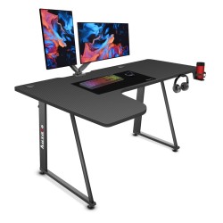 Biurko narożne gamingowe Huzaro Hero 7.7 Black 160 cm