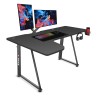 Biurko narożne gamingowe Huzaro Hero 7.7 Black 160 cm