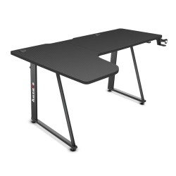 Biurko narożne gamingowe Huzaro Hero 7.7 Black 160 cm