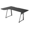 Biurko narożne gamingowe Huzaro Hero 7.7 Black 160 cm