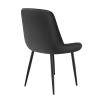 Krzesło welurowe Mark Adler Prince 3.0 czarne