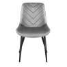 Krzesło welurowe Mark Adler Prince 3.0 szare