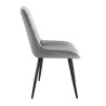 Krzesło welurowe Mark Adler Prince 3.0 szare