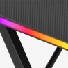 Biurko Gamingowe Huzaro Hero 2.5 RGB LED Black 120 cm