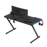 Biurko Gamingowe Huzaro Hero 2.5 RGB LED Black 120 cm