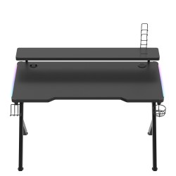 Biurko Gamingowe Huzaro Hero 5.0 RGB LED Black 120 cm