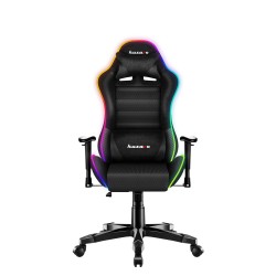 Fotel  gamingowy dla dziecka HUZARO RANGER 6.0 RGB Black Mesh