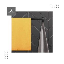 Wieszak na ręczniki Mark Adler Level 1.0 Black