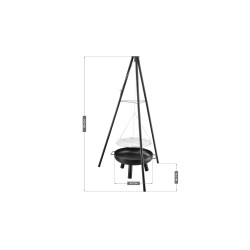 Grill z paleniskiem 2w1 GREGMAN Roast 3.5