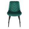 Krzesło welurowe Mark Adler Prince 3.0 zielone