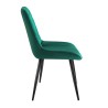 Krzesło welurowe Mark Adler Prince 3.0 zielone