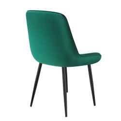 Krzesło welurowe Mark Adler Prince 3.0 zielone