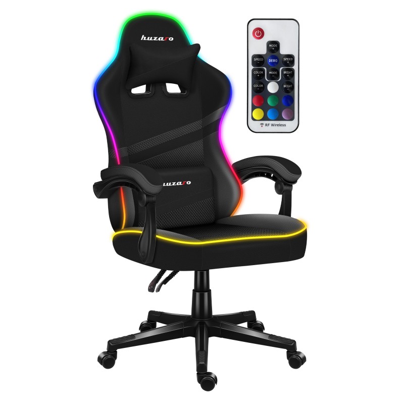 Fotel gamingowy HUZARO FORCE 4.4 RGB Black