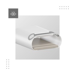 Wieszak na rower Mark Adler Grip 5.0 White
