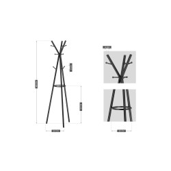 Stojak na ubrania Mark Adler Host 3.0