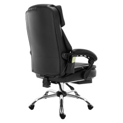 Fotel biurowy z masażem Mark Adler Boss 6.0 Black