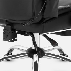 Fotel biurowy z masażem Mark Adler Boss 6.0 Black