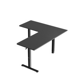 Biurko narożne elektryczne Huzaro Hero 9.5 Black 160 cm