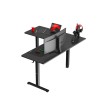Biurko narożne elektryczne Huzaro Hero 9.5 Black 160 cm