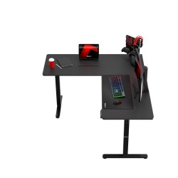 Biurko narożne elektryczne Huzaro Hero 9.5 Black 160 cm