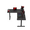 Biurko narożne elektryczne Huzaro Hero 9.5 Black 160 cm