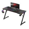 Biurko Gamingowe Huzaro Hero 3.3 RGB Black 140 cm