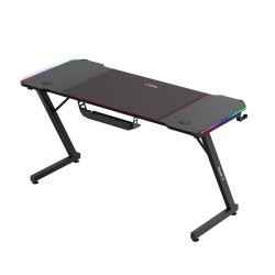 Biurko Gamingowe Huzaro Hero 3.3 RGB Black 140 cm
