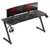 Biurko Gamingowe Huzaro Hero 4.8 RGB Black 160 cm