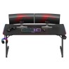 Biurko Gamingowe Huzaro Hero 4.8 RGB Black 160 cm