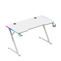Biurko Gamingowe Huzaro Hero 2.5 RGB LED White 120 cm