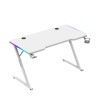 Biurko Gamingowe Huzaro Hero 2.5 RGB LED White 120 cm
