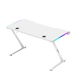 Biurko Gamingowe Huzaro Hero 2.5 RGB LED White 120 cm
