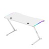 Biurko Gamingowe Huzaro Hero 2.5 RGB LED White 120 cm