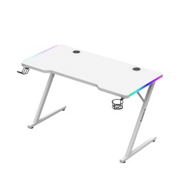 Biurko Gamingowe Huzaro Hero 2.5 RGB LED White 120 cm