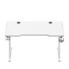 Biurko Gamingowe Huzaro Hero 2.5 RGB LED White 120 cm