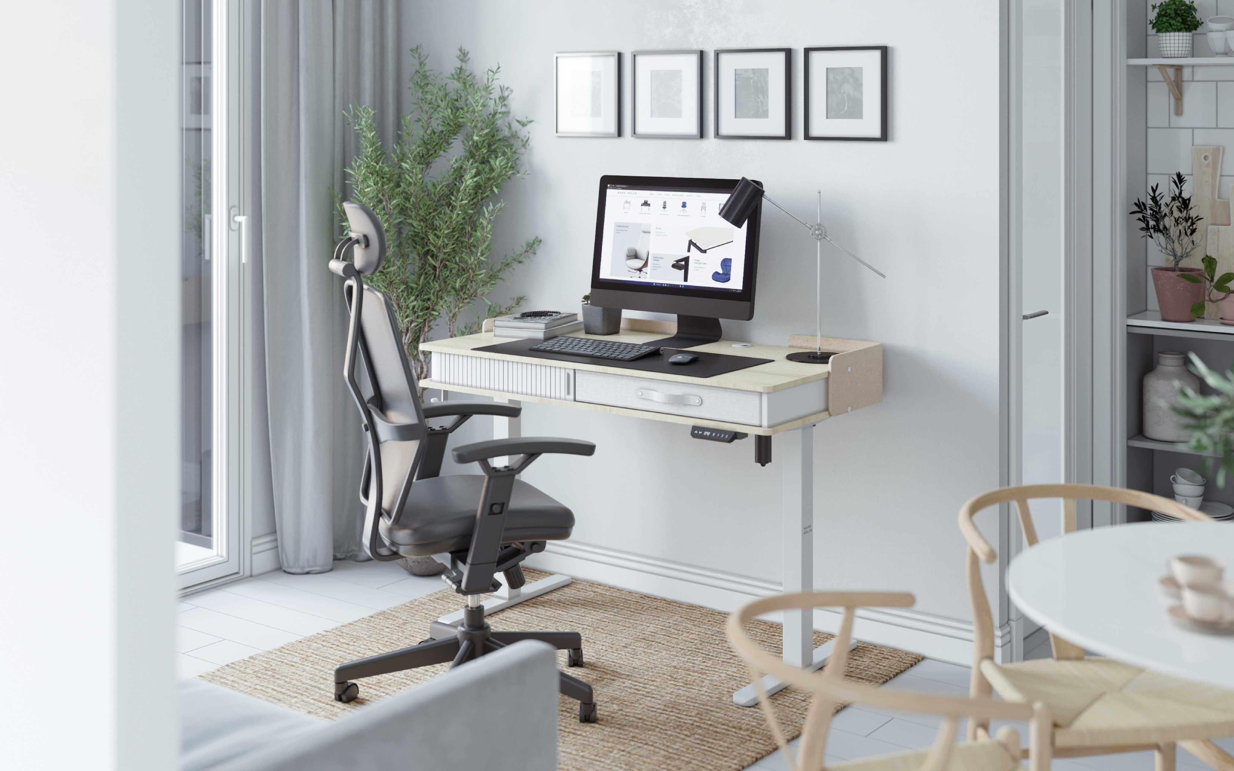 Biurko Leader 8.0 w pokoju