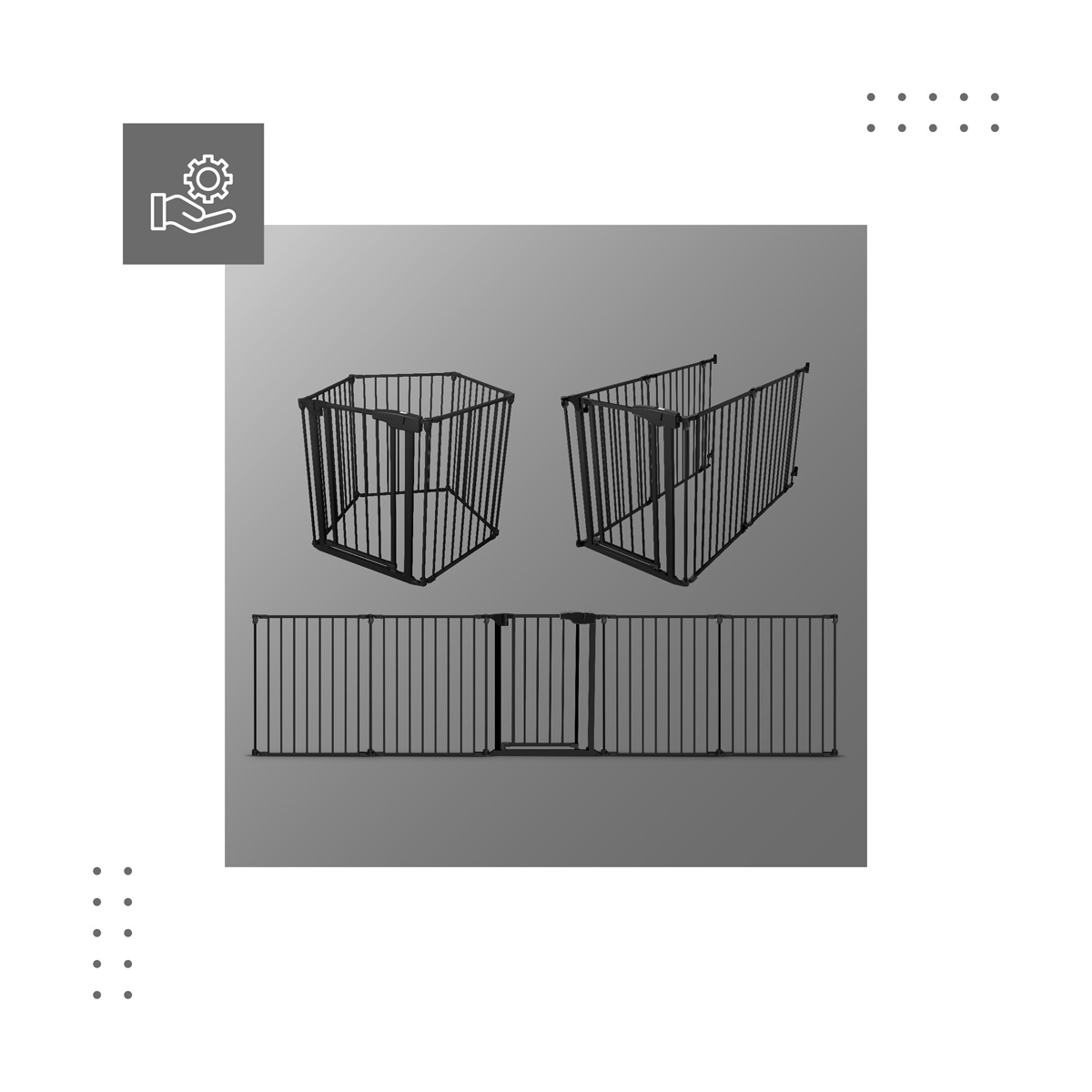 Wielofunkcyjna barierka