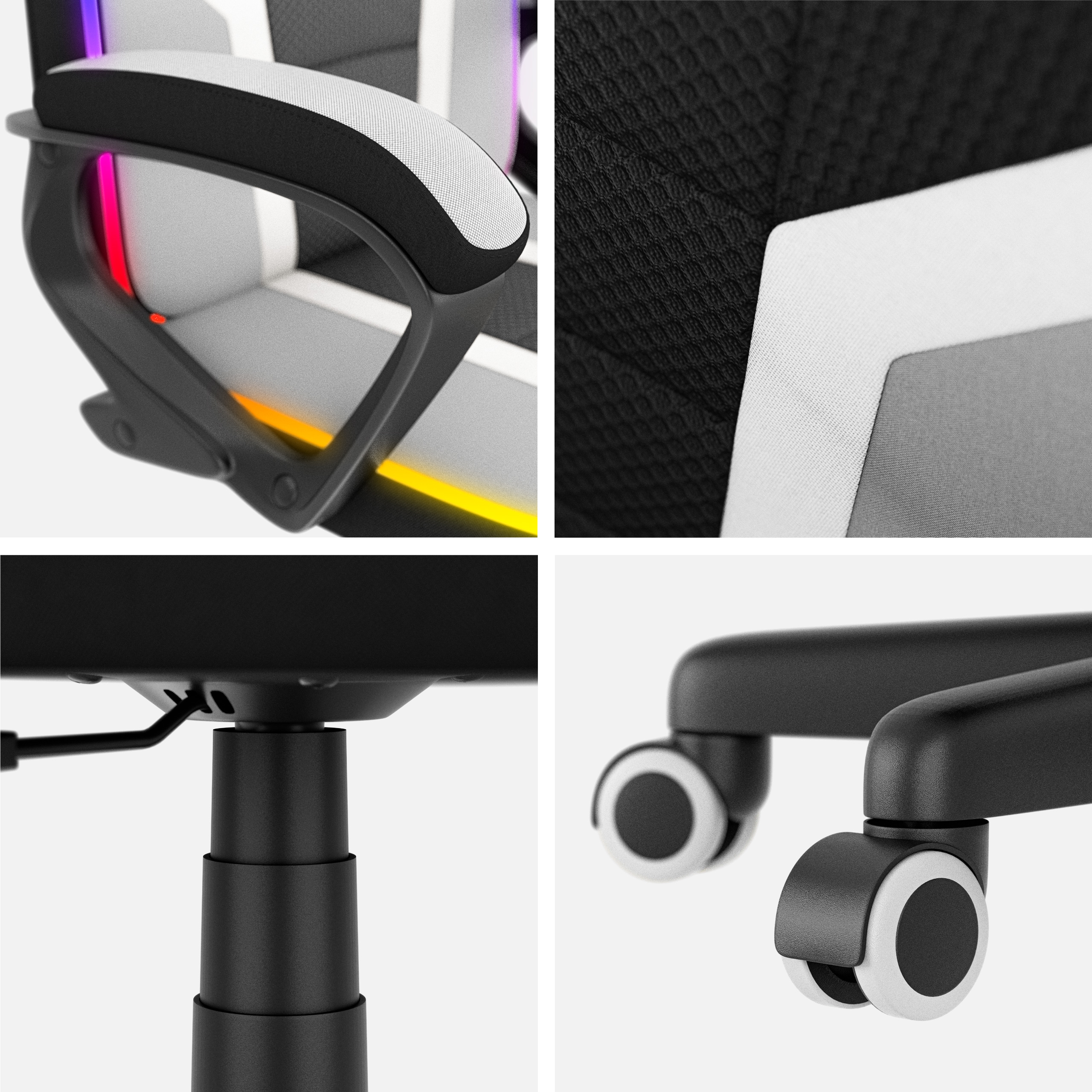 Szczegóły i zbliżenia fotela Ranger 1.0