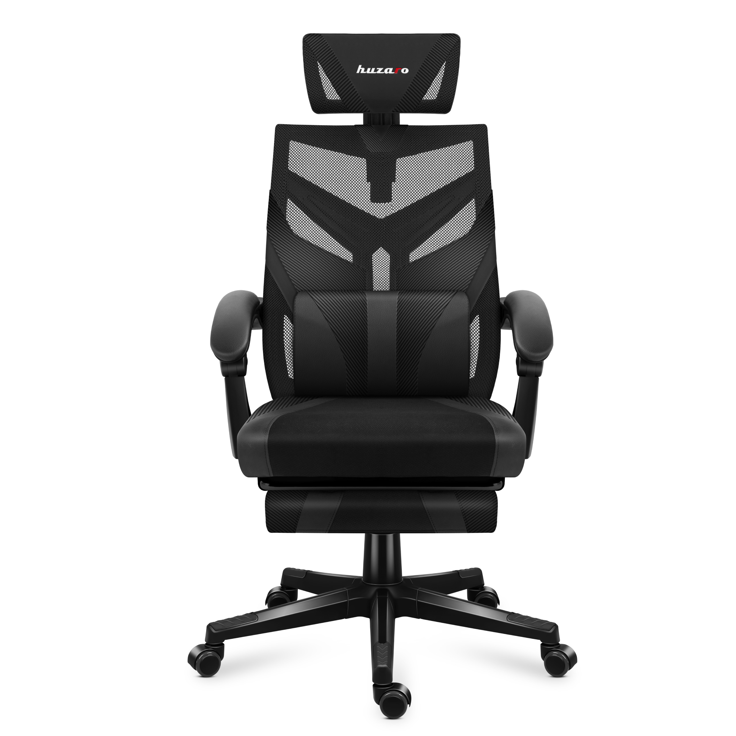Przód fotela gamingowego Huzaro Combat 5.0 Black