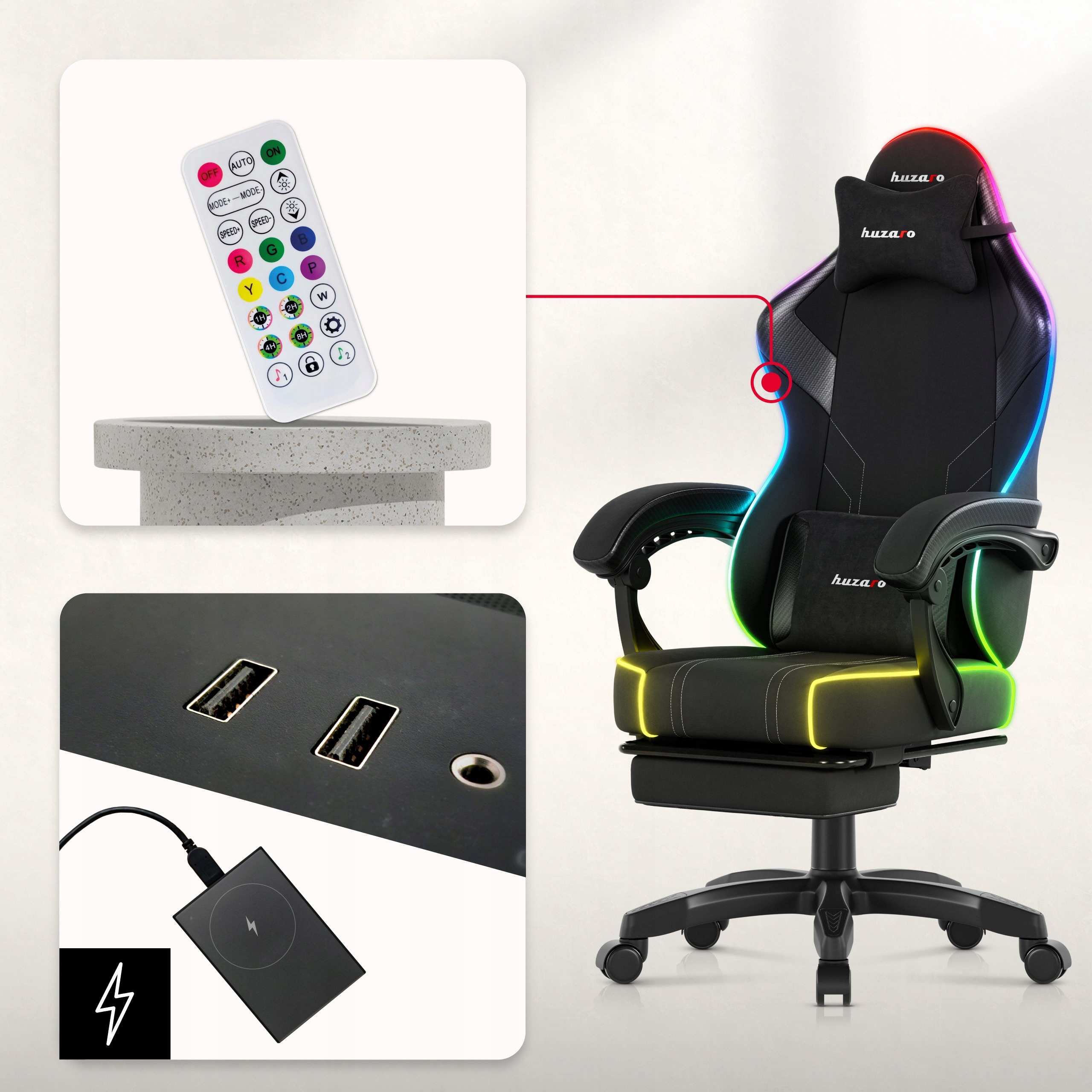 ✅ RGB valgustus