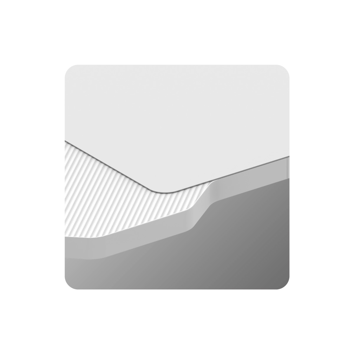 Blat z powłoką carbon